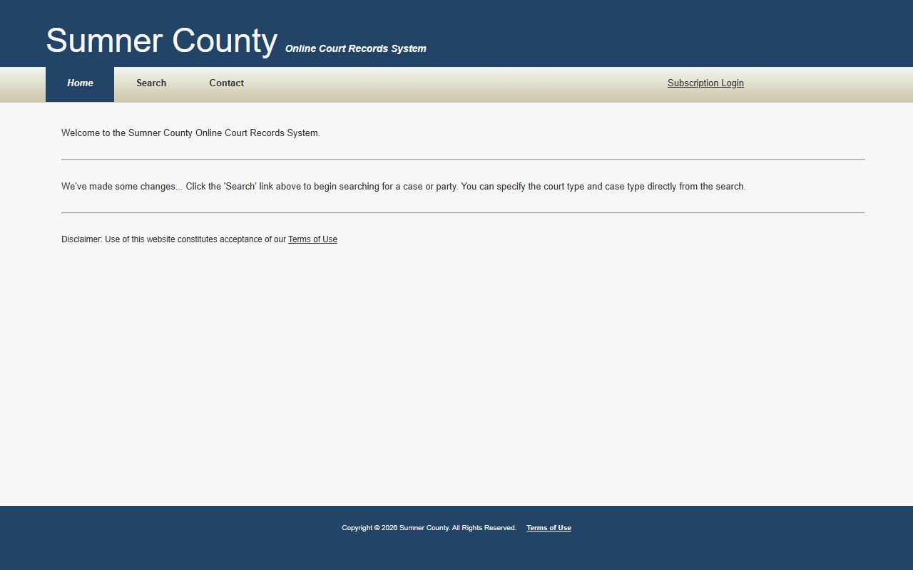Hendersonville DUI Records from the county court records portal