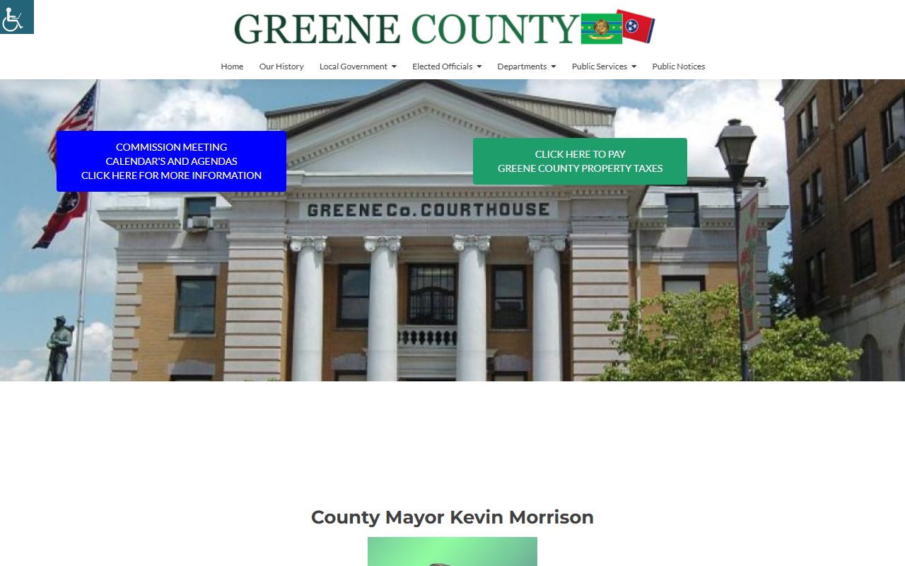 Greene County DUI Records General Sessions Court page